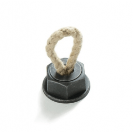 Fogantyúgomb ROPE / Fekete