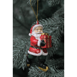 Karácsonyfa figura SANTA /...