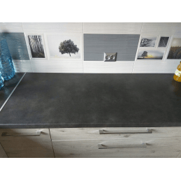 KRONOSPAN Black Concrete / K205 PE munkalap