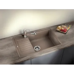 Blanco ZIA XL 6 S Compact kerámia mosogató / Vulkanikus szürke