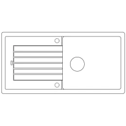 Blanco ZIA XL 6 S kerámia mosogató / Kávé