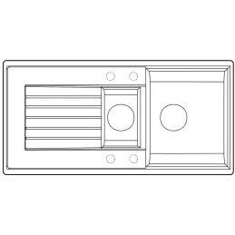 Blanco ZIA 6 S kerámia mosogató / Fehér soft