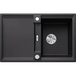 Blanco ADIRA 45 S kerámia mosogató excenterrel / Fekete