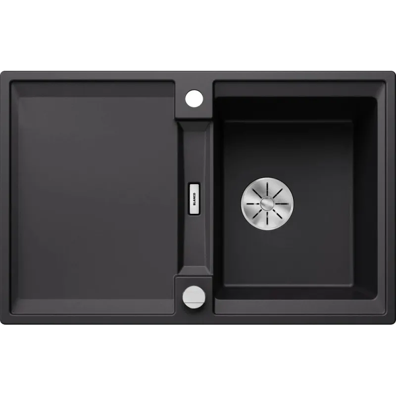 Blanco ADIRA 45 S kerámia mosogató excenterrel / Fekete