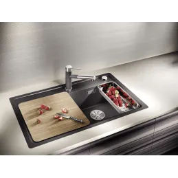 Blanco ZENAR 45 S kerámia mosogató excenterrel / Antracit jobb