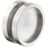 Kétoldalas rozsdamentes acél fogantyú belső és külső üvegajtókhoz. Tolóajtókon használható.
8-12 mm vastagságú üveghez tervezve.
48 mm átmérőjű üvegbe fúrható.