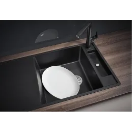 Blanco AXIA III XL 6 S kerámia mosogató excenterrel / Fehér