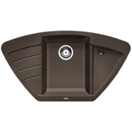 Blanco ZIA 9 E kerámia sarokmosogató / Kávé