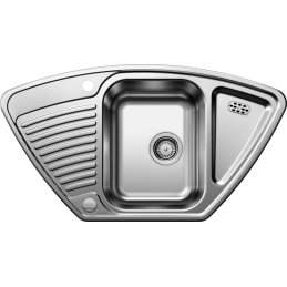 Sarok rozsdamentes acél...