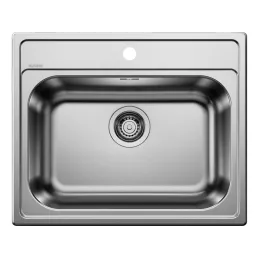 Set Blanco Rozsdamentes acél mosogató DANA 6 + DARAS-S csaptelep zuhannyal / Fényes króm