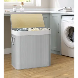 GLAMUR 150L mosókosár / Szürke