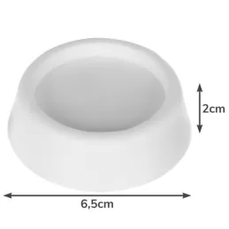 Rezgéscsillapító alátétek háztartási gépekhez és bútorokhoz / Szürke - 4 db-os készlet