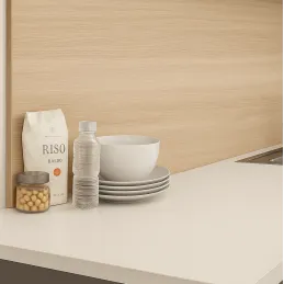 PFLEIDERER Lindberg tölgy / R20021 NY konyhai hátfal