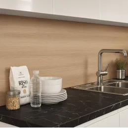 PFLEIDERER Lindberg tölgy / R20021 NY konyhai hátfal