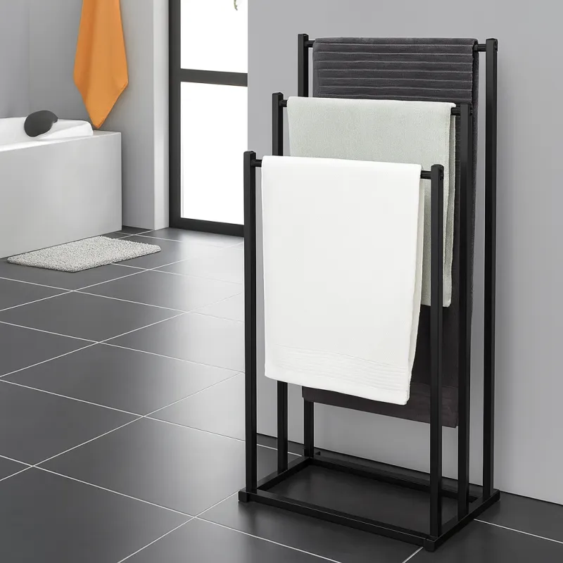 Törölközőtartó MIRA / Fekete matt