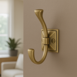 Bútor akasztó ALEXA / Sárgaréz