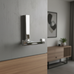 Akasztó NEXT DUO / Fényes króm