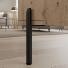 VIONA bútorláb / Fekete matt