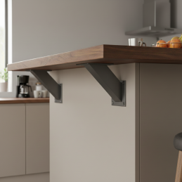 INEZ 45°/ Antracit bárpult