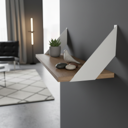 2 db polckonzol készlet...