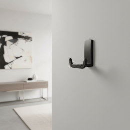 Akasztó TANIA L / Fekete matt