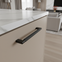 Fogantyú INDUST / Fekete matt