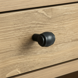 Gomb RUSTICALE / Fekete patina