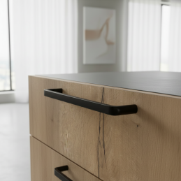 Fogantyú BRISA / Fekete matt