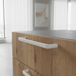 Fogantyú BRISA / Fehér matt