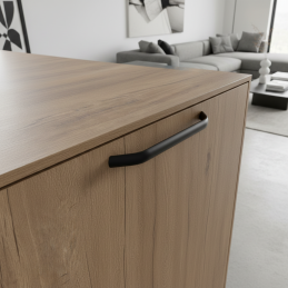 Fogantyú DIVA / Fekete matt