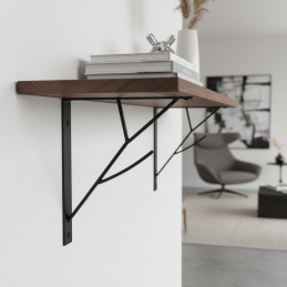 Polctartó FOREST / Fekete