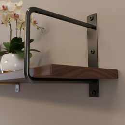 Polctartó VICTORIA / Fekete