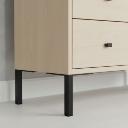 Bútorláb GILIAN / Fekete matt