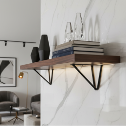 Polctartó HAIRPIN / Fekete