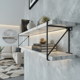 Polctartó PINA / Fekete