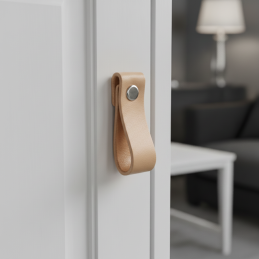 Bőr gombfogantyú DOLCE Mini...