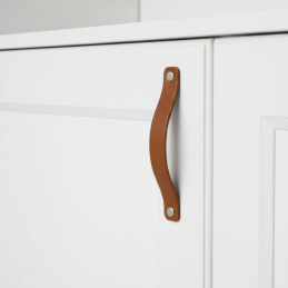 Bőr fogantyú DOLCE / Barna