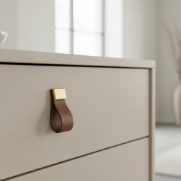 DALLAS / Barna bőr -...