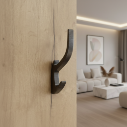 Akasztó KOS / Fekete csiszolt