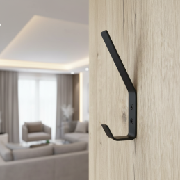 Akasztó LEILA XL / Fekete matt