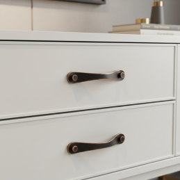 Fogantyú WERDES / Antik réz