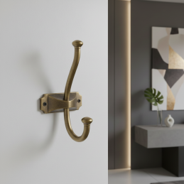 Bútor akasztó PORTO / Sárgaréz