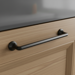 LAMEGO fogantyú / Fekete matt