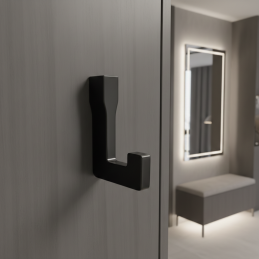 Akasztó CARMEN / Fekete matt