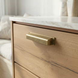 XANA fogantyú / Antik sárgaréz