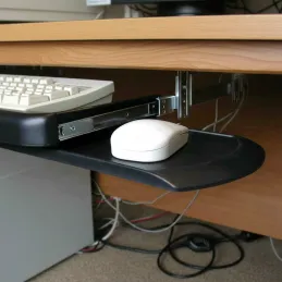 Billentyűzet- és egértálca / Fekete