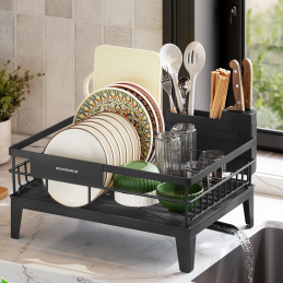 METAL-X edényszárító / Fekete