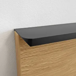 Fogantyú bútorélre PADOVA / Fekete matt