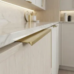 Fogantyú bútorélre PADOVA / Sárgaréz csiszolva