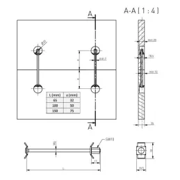 Csavar a munkalapok összekapcsolásához UNI